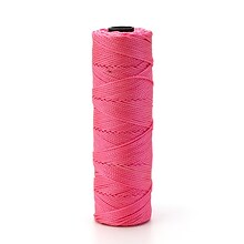 Mutual Industries Twisted Nylon Mason Twine, 18 x 275, Glo Pink