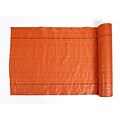 Mutual Industries Polyethylene Silt Fence Fabric, Orange, 48 x 500