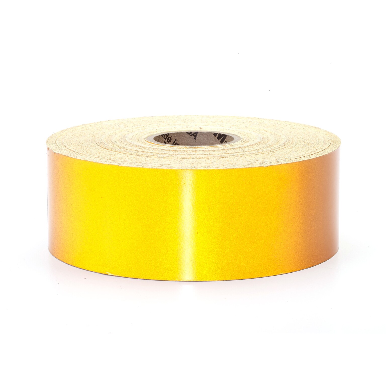 Mutual Industries Pressure Sensitive Retro Reflective Tape, 2 x 50 yds., Yellow (17786-41-2000)