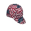 Mutual Industries Kromer A336 USA Flag Style Hard Bill Cap, One Size