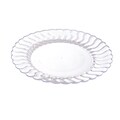 Fineline Settings Flairware 209-CL Flaired Dinner Plate, Clear