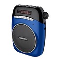 Supersonic® 93586134M Portable PA System With USB and Micro SD Card Slot, Blue