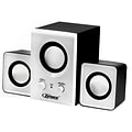 Zenex® 93588024M 2.1 Channel USB Power Speaker System, White