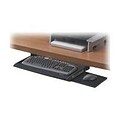 Fellowes® Office Suites™ Deluxe Keyboard Drawer; Black/Silver; 30.88(W) x 14.06(D)