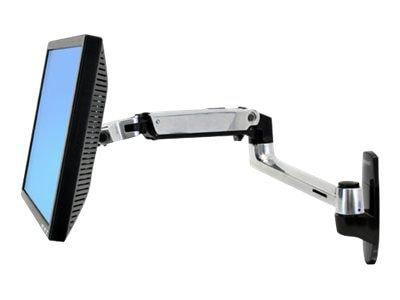 Ergotron® LX Wall Mount LCD Arm For 25 Screen
