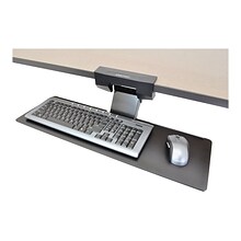 Ergotron Neo-Flex Underdesk Keyboard Arm Adjustable Tray, Black (97-582-009)