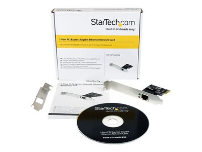Startech ST1000SPEX2 Gigabit Network Server Adapter NIC Card