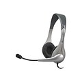 Cyber Acoustics AC-201 Speech Recognition Over-the-Head Stereo Headset and Boom Mic