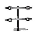 Chief® KTP445B Widescreen Quad Monitor Table Stand; Black