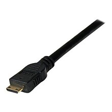StarTech HDCDVIMM2M 6.6 Mini HDMI to DVI-D Cable, Black