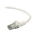 Belkin A3L980-02-WHT-S 2 RJ-45 Male/Male Cat6 Snagless Patch Cable, White