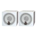 Pyleaudio® PCB3 WT Mini Cube Speaker; White