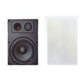 Pyleaudio® PDIW67 Two-Way In Wall Enclosed Speaker System With Directional Tweeter