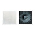 Pyleaudio® PDIWS10 In-Wall High Power Subwoofer System; White