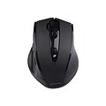 A4Tech® 7 Button 2.4 GHz DustFree HD Mouse; Black
