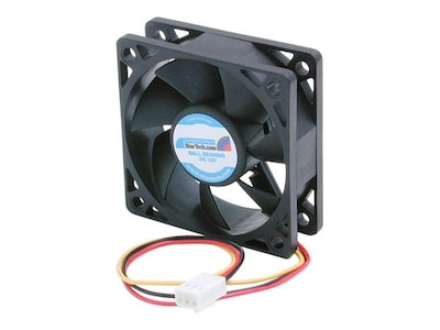 Startech FAN6X2TX3 Ball Bearing Computer Case Fan With TX3 Connector; 4500 RPM