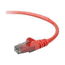 Belkin A3L980-05-RED-S 5 CAT-6 RJ-45 Snagless Patch Cable, Red109