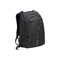 Targus® Spruce EcoSmart™ TBB019US 17 Backpack; Black/Green