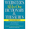 Websters All-In-One Dictionary & Thesaurus