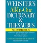 Webster's All-In-One Dictionary & Thesaurus
