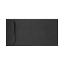 LUX Open End Envelopes 6 x 11.5, Black, 250/Pack