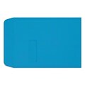 LUX Open End Open End Window Envelope, 9 x 12, Pool Blue, 250/Pack (LUX1590102-250)