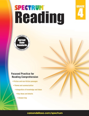 Spectrum Reading Workbook (Grade 4)