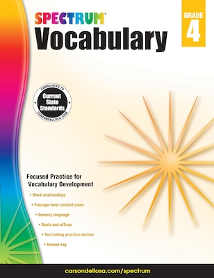 Spectrum Vocabulary (Grade 4)
