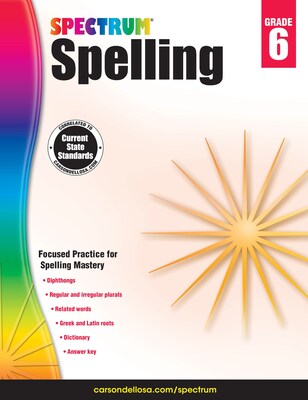 Spectrum Spelling (Grade 6)