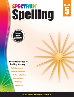 Spectrum Spelling (Grade 5)