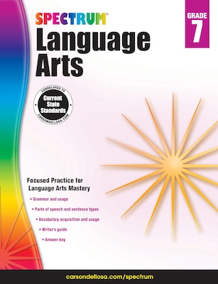 Spectrum Language Arts (Grade 7)