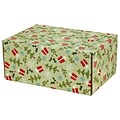 8.8X 5.5X12.2 GPP Gift Shipping Box, Holiday Line, Gifts and Trees, 48/Pack