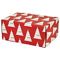 6.2X 3.7X9.5 GPP Gift Shipping Box, Holiday Line, Christmas Trees, 48/Pack