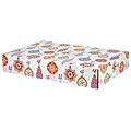 12.2x 3x17.8 GPP Gift Shipping Box, Holiday Line, Festive Ornaments, 12/Pack