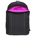 Fabrique FWB14BK Miami City Slim Cross Body Backpack For 14 Laptop; Black