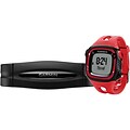 Garmin® Forerunner® 15 Large GPS Running Watch With Heart Rate Monitor, Red/Black