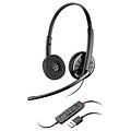 Plantronics® 300 Blackwire Corded USB Headset For PC; Black