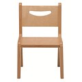 Whitney Plus 10 Birch Laminate Childrens Chair, Natural