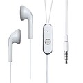Insten® MYBAT™ 10mW Stereo Handsfree Headset; White