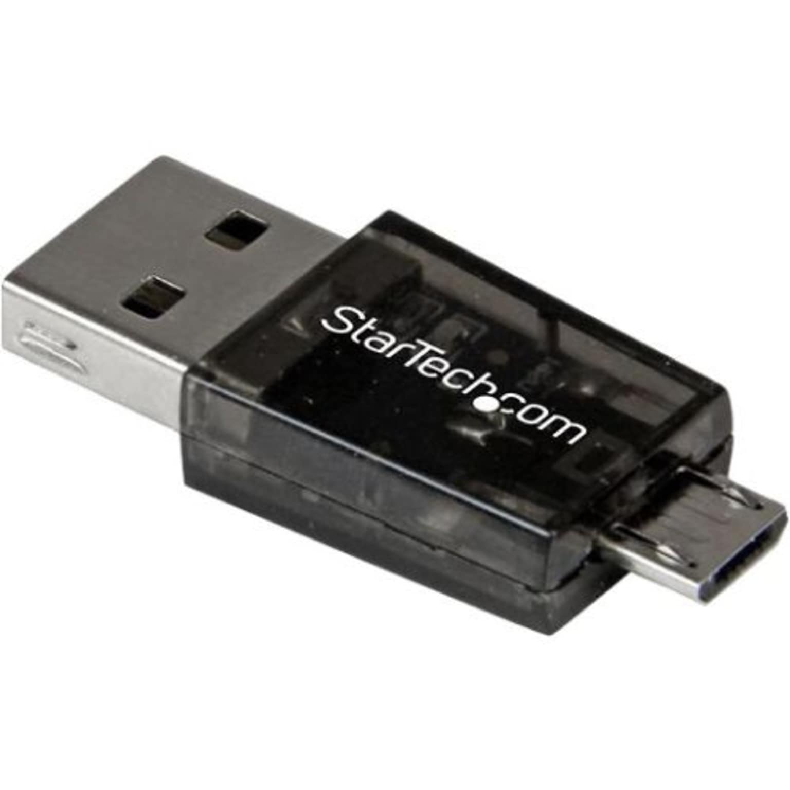 Startech Micro SD to Micro USB/USB OTG Adapter Card Reader For Android Devices