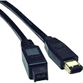 Tripp Lite IEEE 1394b Firewire 800 Gold 10 9-Pin to 6-Pin Hi Speed Cable; Black