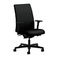 HON® Ignition® Mid-Back Office/Computer Chair, Adjustable Arms, Classic Iron Fabric