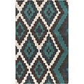 Surya Beth Lacefield Calaveras CAV4013-58 Hand Tufted Rug; 5 x 8 Rectangle