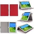 GearIT Spinner Folio Case Cover For Samsung Galaxy Tab Pro 10.1, Red