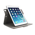 rOOCASE 360 Rotating Dual-View Detachable Stand Case For iPad Air 5th Generation, Canvas Gray