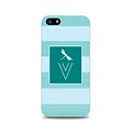 Centon OTM™ Critter Collection Teal Stripes Case For iPhone 5, Dragonfly - V