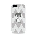 Centon OTM™ Critter Collection Gray Zig/Zag Case For iPhone 5, Elephant - A
