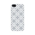 OTM iPhone 5 White Glossy Case, Elm Collection, Grey