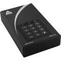 Apricorn Aegis Padlock DT FIPS 2TB Desktop USB 3.0 External Desktop Hard Drive (Black)