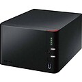 Buffalo™ LS441DE LinkStation 441e 4-Bay NAS GBE Personal Cloud Storage Diskless Enclosure (Black)